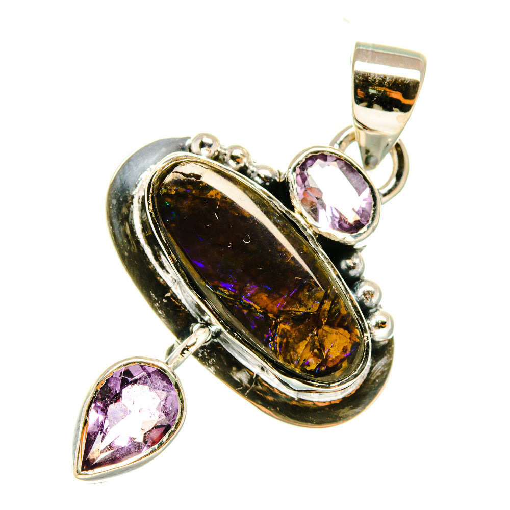 Ammolite Pendants handcrafted by Anasilvercos - PD5618