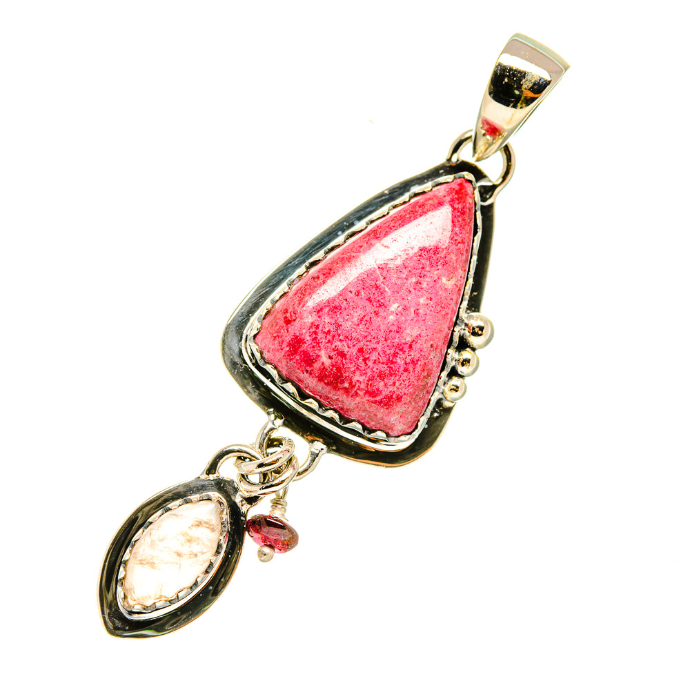 Thulite Pendants handcrafted by Anasilvercos - PD5632