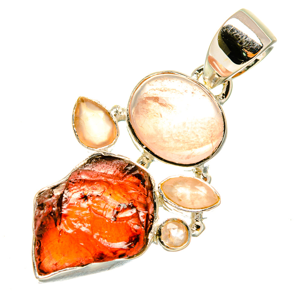Garnet Pendants handcrafted by Anasilvercos - PD5642