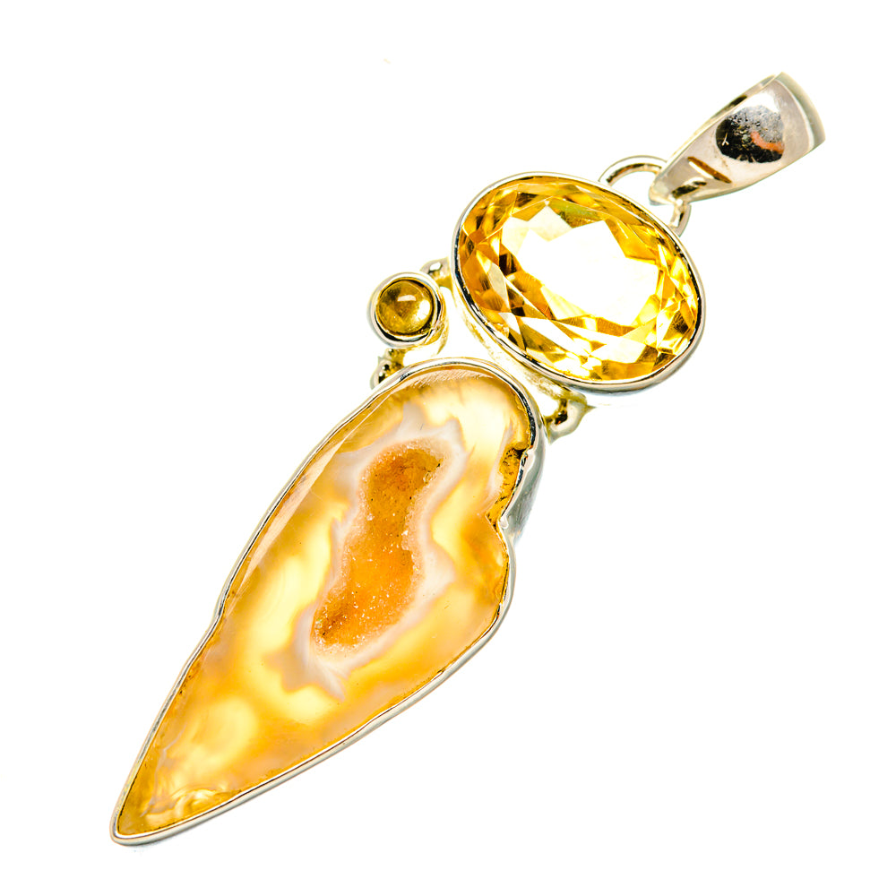 Occo Geode Pendants handcrafted by Anasilvercos - PD5662