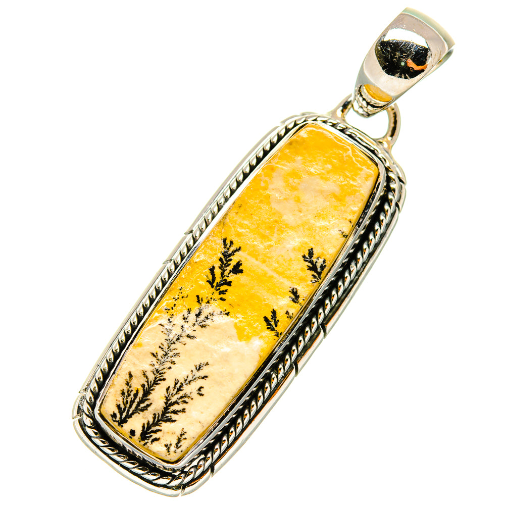 Germany Psilomelane Dendrite Pendants handcrafted by Anasilvercos - PD5668