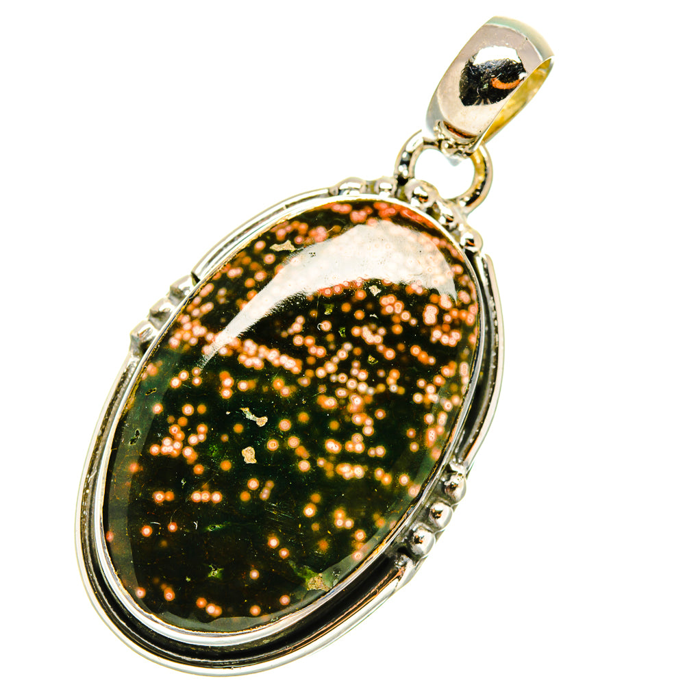 Ocean Jasper Pendants handcrafted by Anasilvercos - PD5675