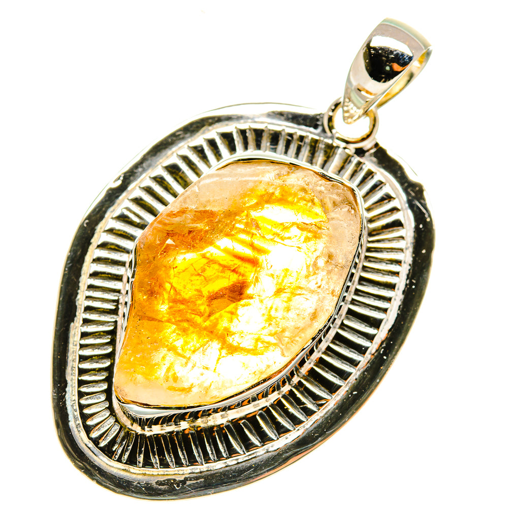 Citrine Pendants handcrafted by Anasilvercos - PD5676