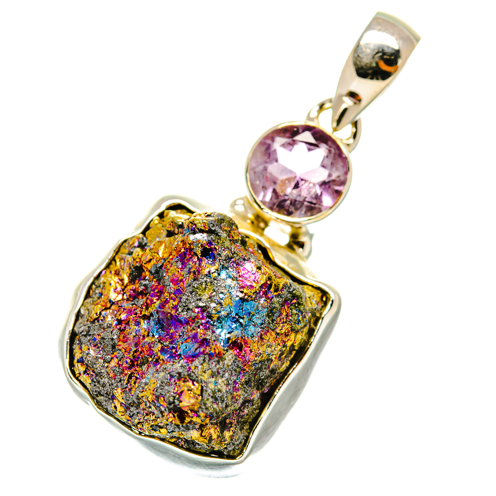 Titanium Druzy Pendants handcrafted by Anasilvercos - PD5688