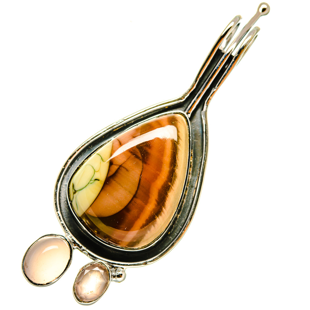 Willow Creek Jasper Pendants handcrafted by Anasilvercos - PD5694