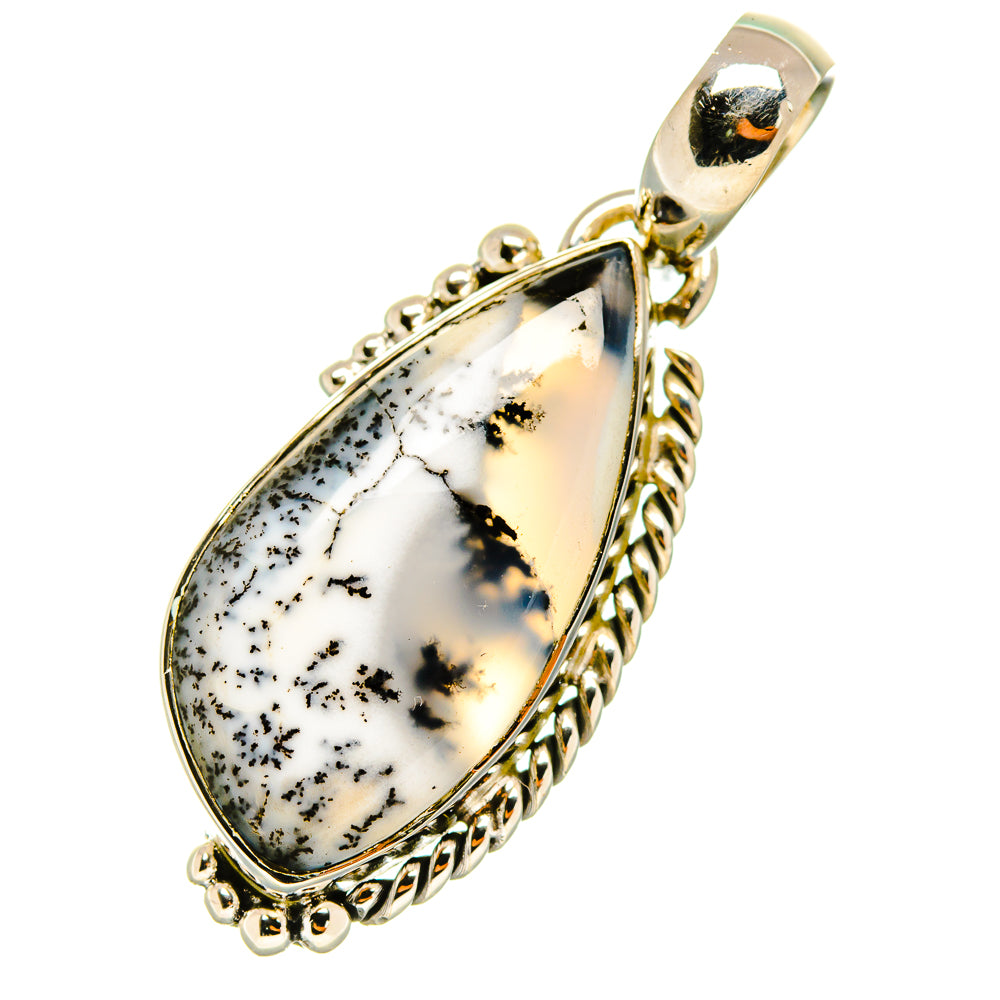 Dendritic Opal Pendants handcrafted by Anasilvercos - PD5699