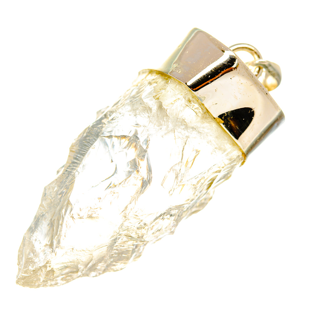 White Quartz Pendants handcrafted by Anasilvercos - PD5712