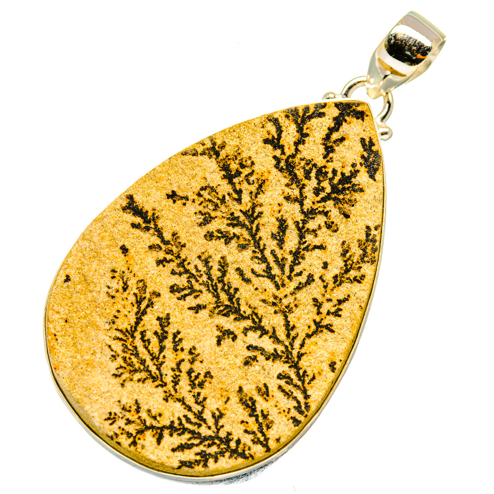 Germany Psilomelane Dendrite Pendants handcrafted by Anasilvercos - PD5718