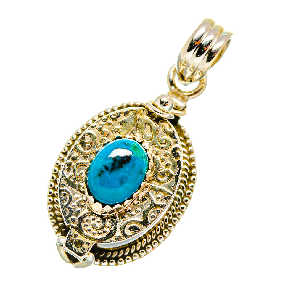 Chrysocolla Pendants handcrafted by Anasilvercos - PD5725