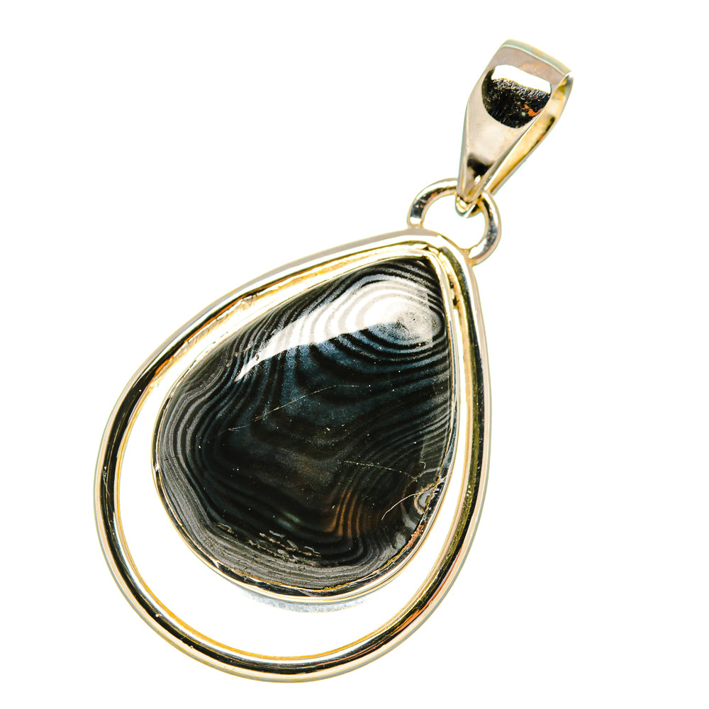 Psilomelane Pendants handcrafted by Anasilvercos - PD5730