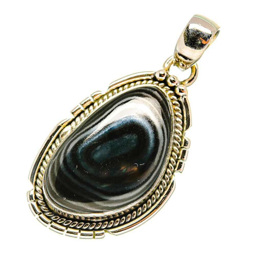 Psilomelane Pendants handcrafted by Anasilvercos - PD5734