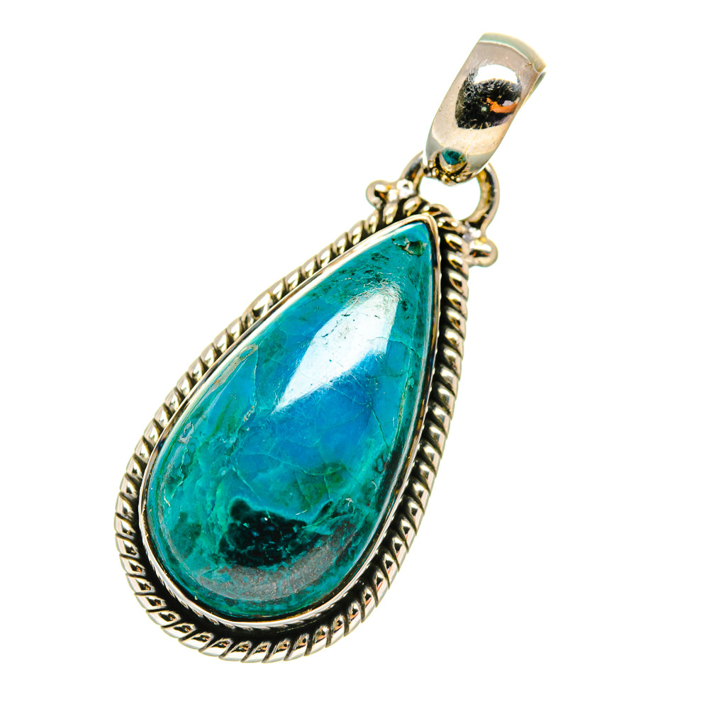 Chrysocolla Pendants handcrafted by Anasilvercos - PD5738