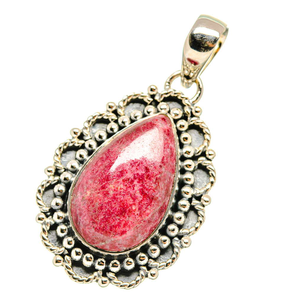 Thulite Pendants handcrafted by Anasilvercos - PD5739