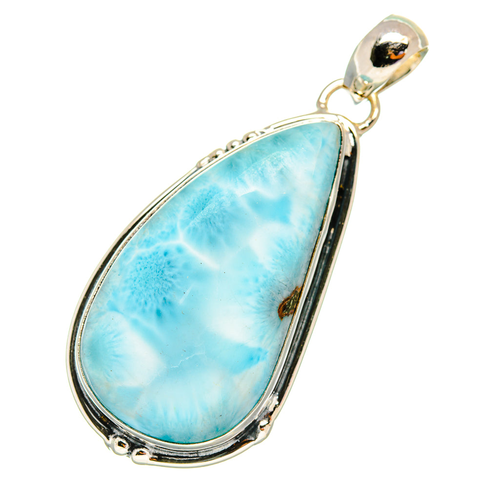 Larimar Pendants handcrafted by Anasilvercos - PD5743