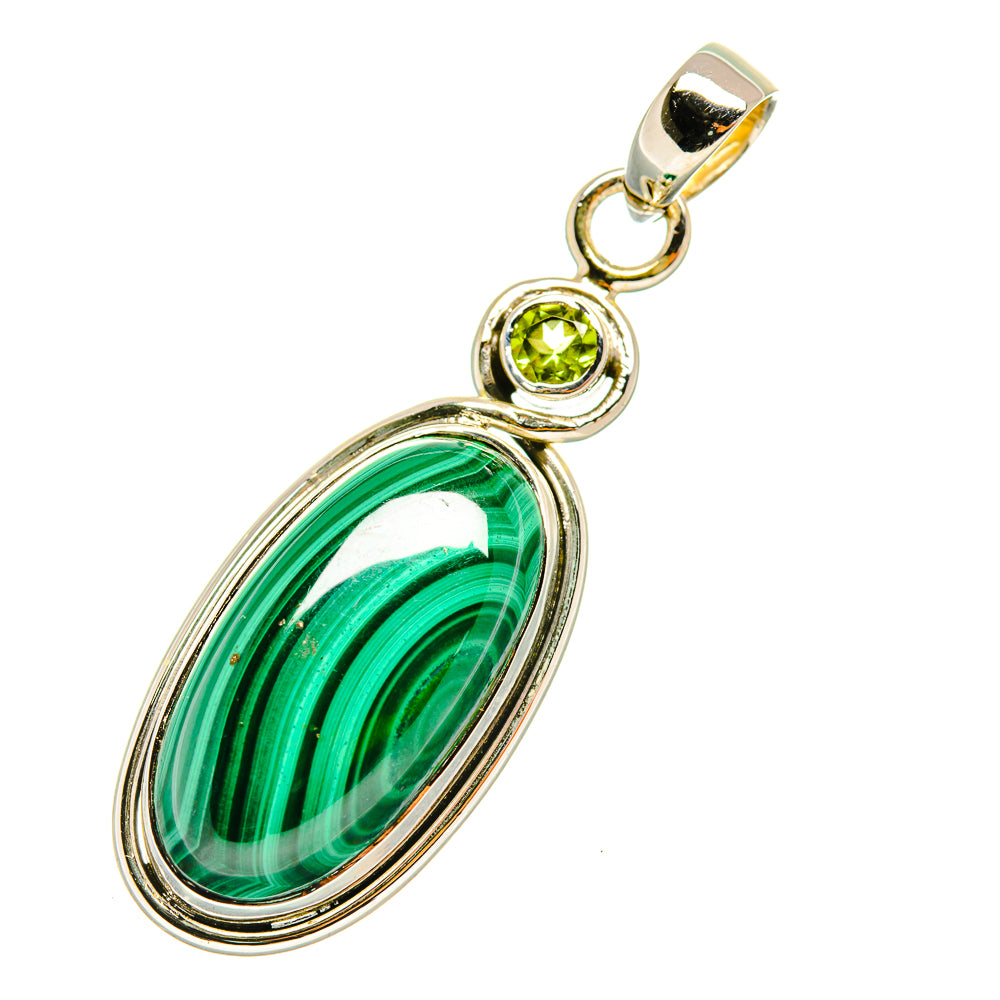 Malachite Pendants handcrafted by Anasilvercos - PD5771