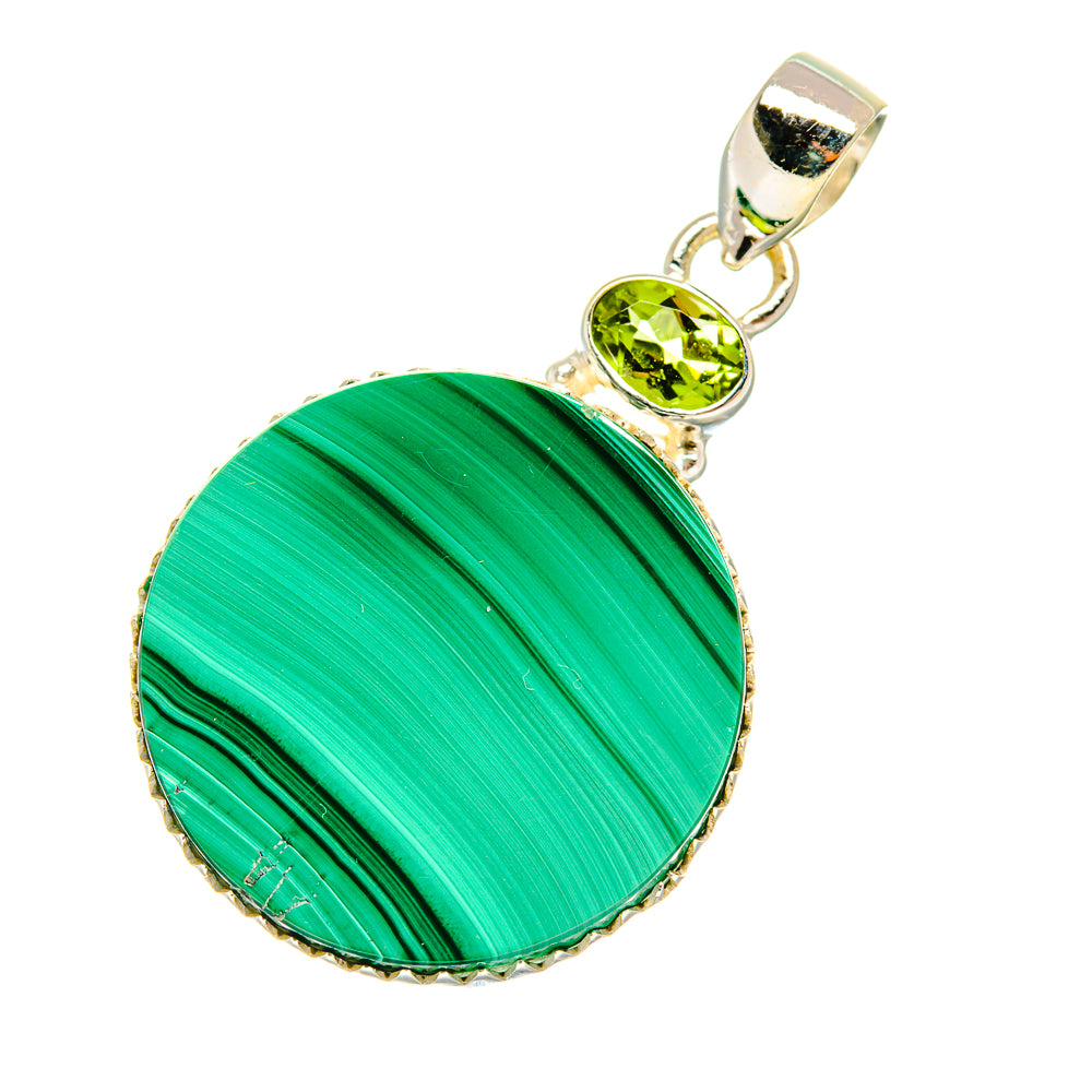 Malachite Pendants handcrafted by Anasilvercos - PD5787
