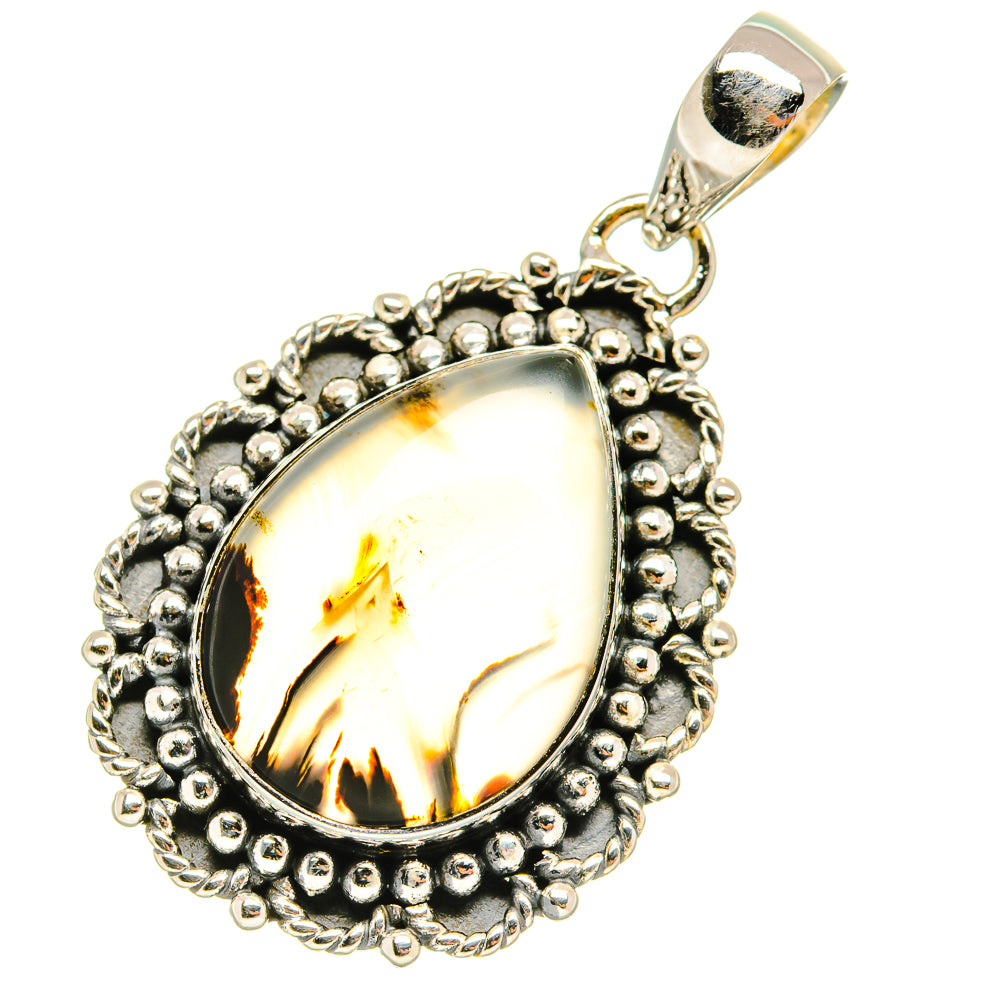 Montana Agate Pendants handcrafted by Anasilvercos - PD5796
