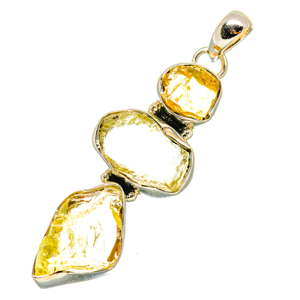 Citrine Pendants handcrafted by Anasilvercos - PD5817