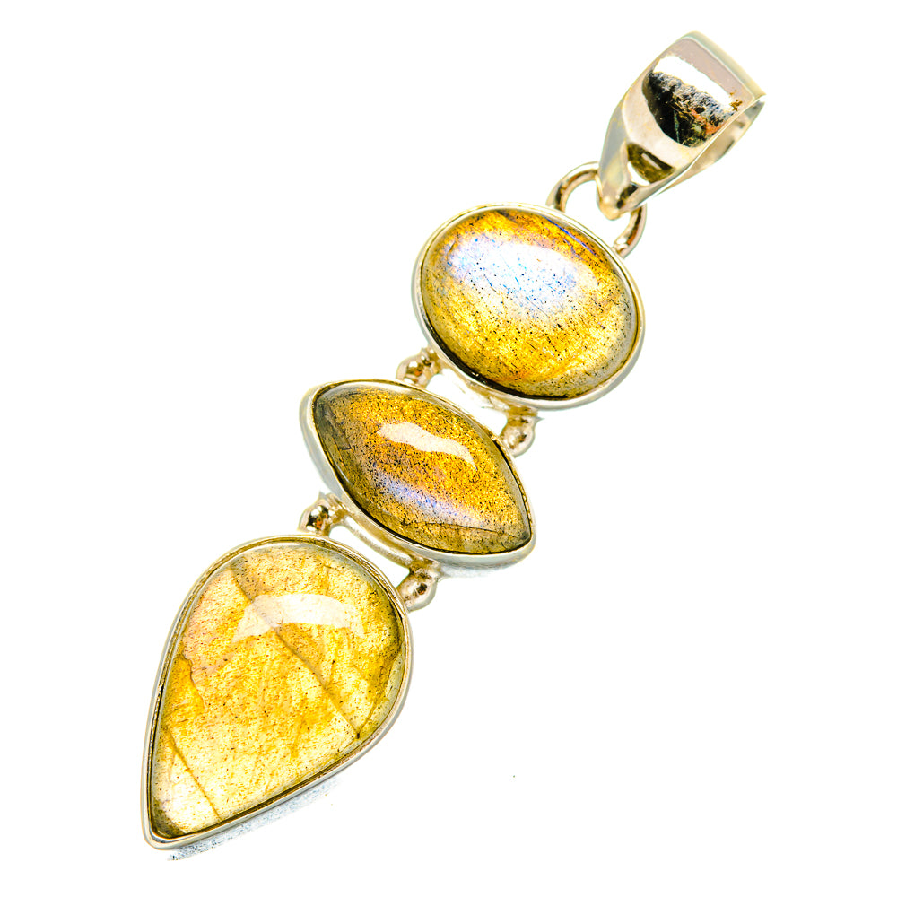 Labradorite Pendants handcrafted by Anasilvercos - PD5862
