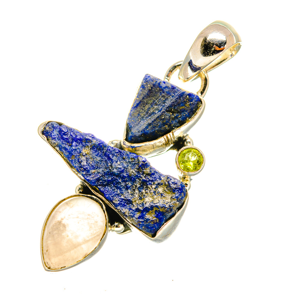 Lapis Lazuli Pendants handcrafted by Anasilvercos - PD5875