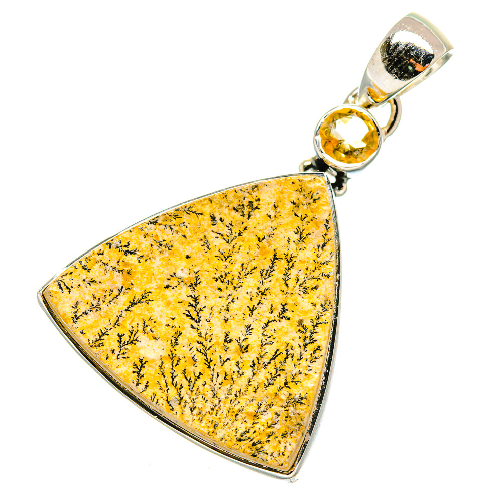 Germany Psilomelane Dendrite Pendants handcrafted by Anasilvercos - PD5887