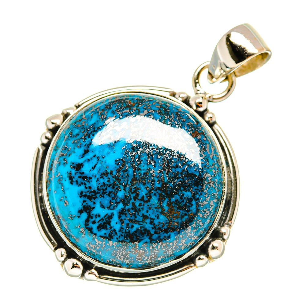 Shattuckite Pendants handcrafted by Anasilvercos - PD5889