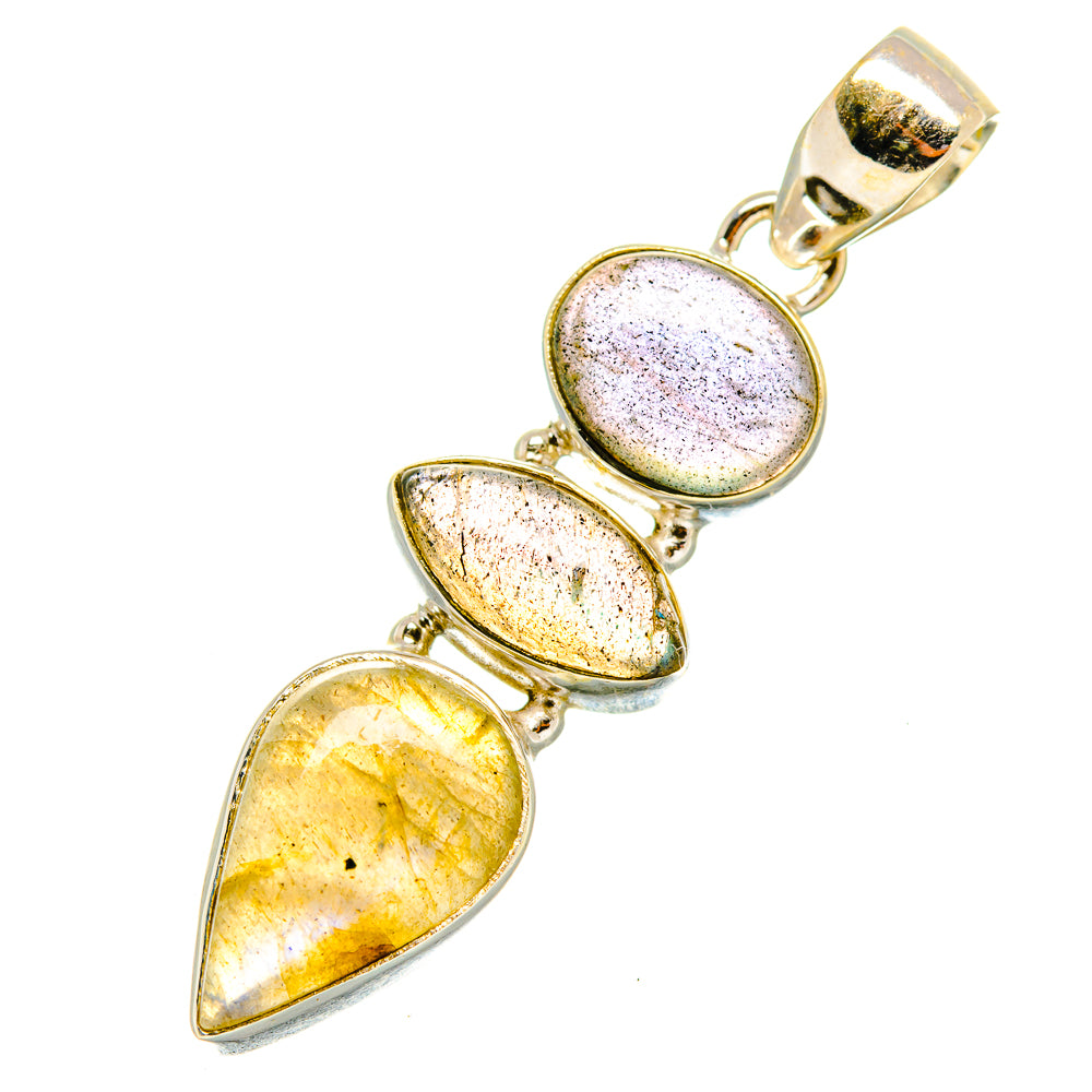 Labradorite Pendants handcrafted by Anasilvercos - PD5896
