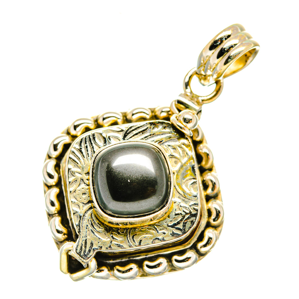 Hematite Pendants handcrafted by Anasilvercos - PD5909
