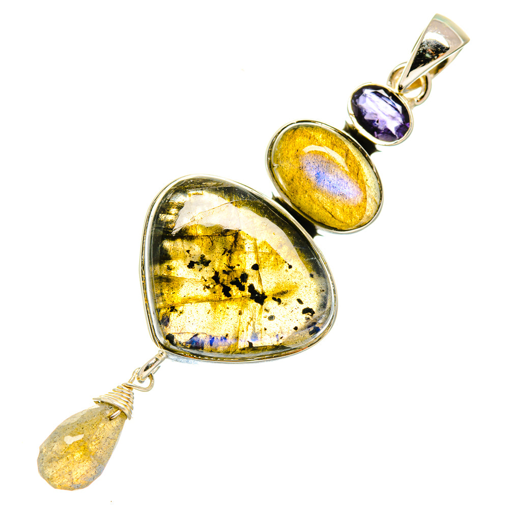 Labradorite Pendants handcrafted by Anasilvercos - PD5918