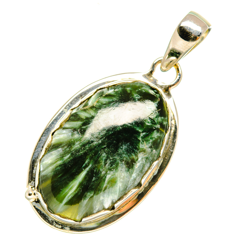Seraphinite Pendants handcrafted by Anasilvercos - PD5920