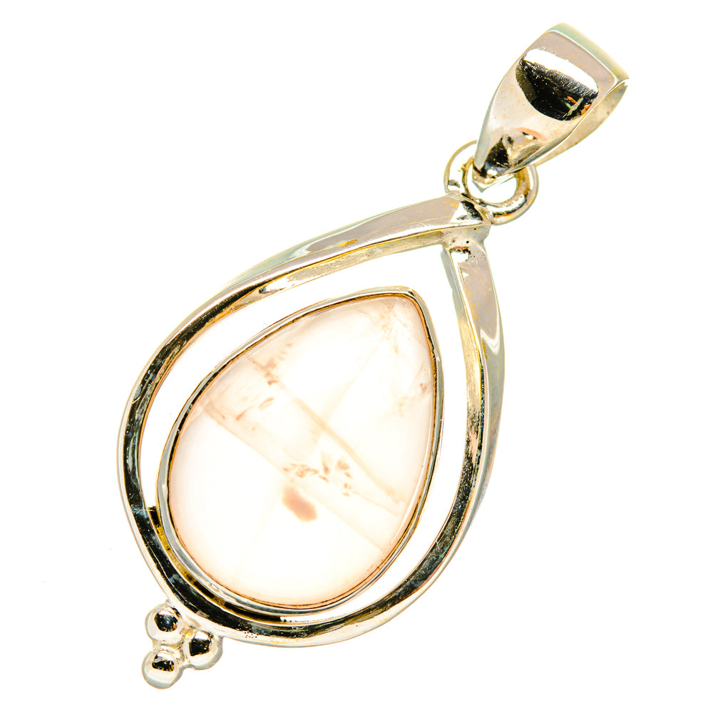 Rose Quartz Pendants handcrafted by Anasilvercos - PD5921