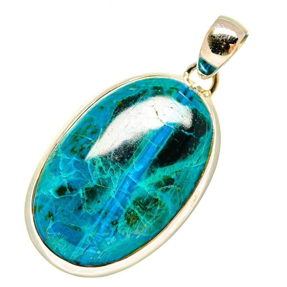 Chrysocolla Pendants handcrafted by Anasilvercos - PD5928