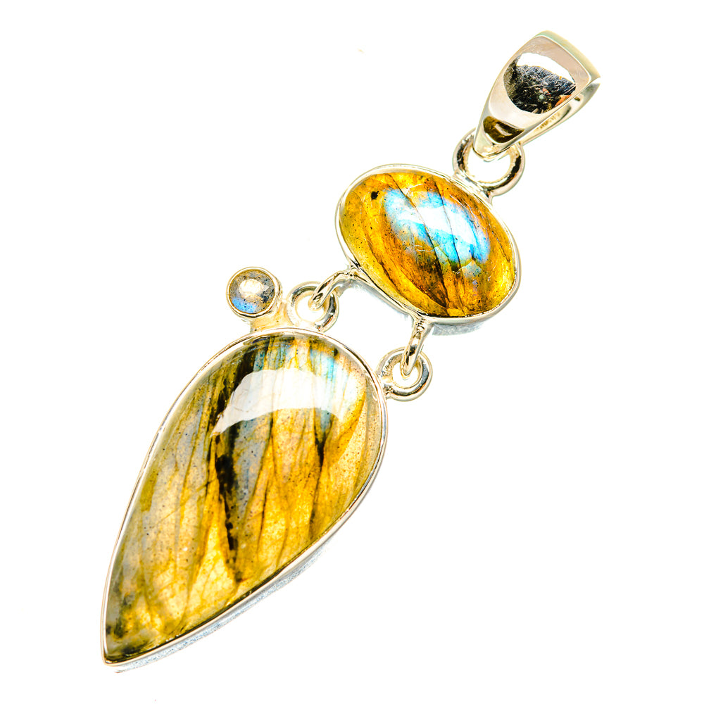 Labradorite Pendants handcrafted by Anasilvercos - PD5931