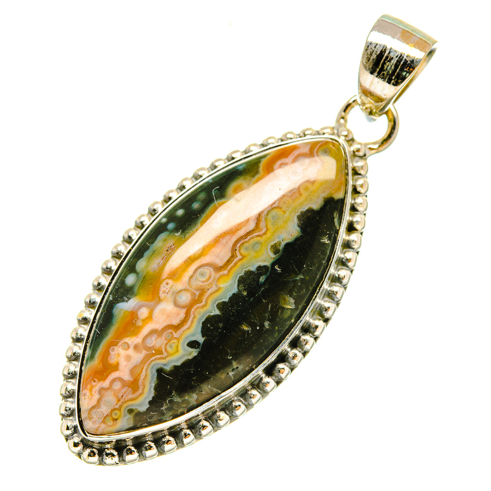 Ocean Jasper Pendants handcrafted by Anasilvercos - PD5939