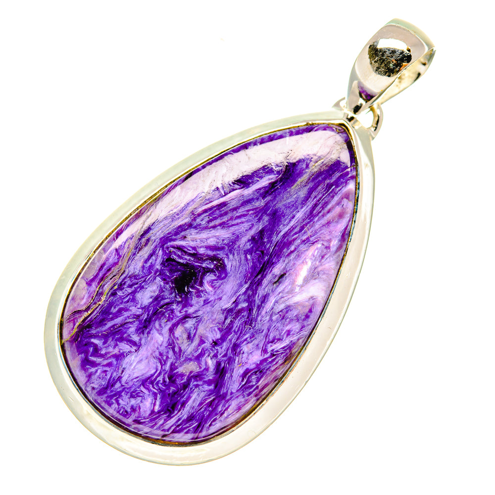 Charoite Pendants handcrafted by Anasilvercos - PD5942