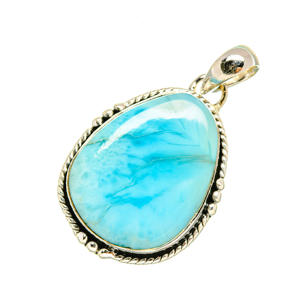 Larimar Pendants handcrafted by Anasilvercos - PD5957