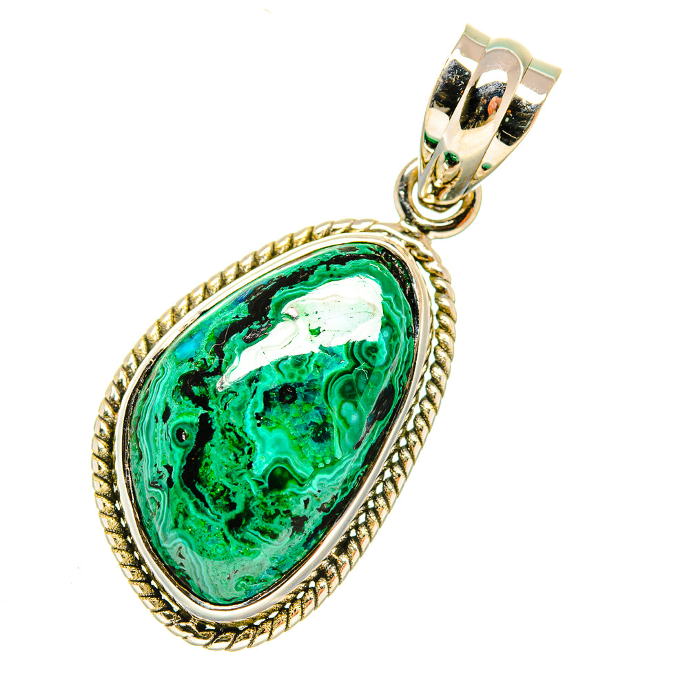 Chrysocolla Pendants handcrafted by Anasilvercos - PD5961