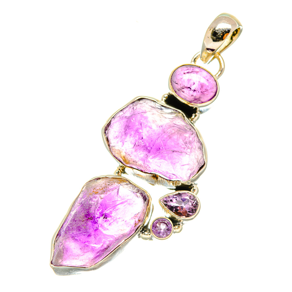 Amethyst Pendants handcrafted by Anasilvercos - PD5972