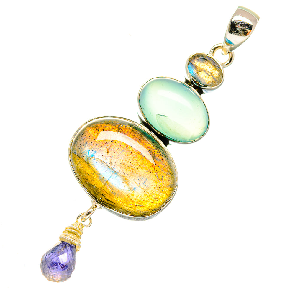 Labradorite Pendants handcrafted by Anasilvercos - PD5974