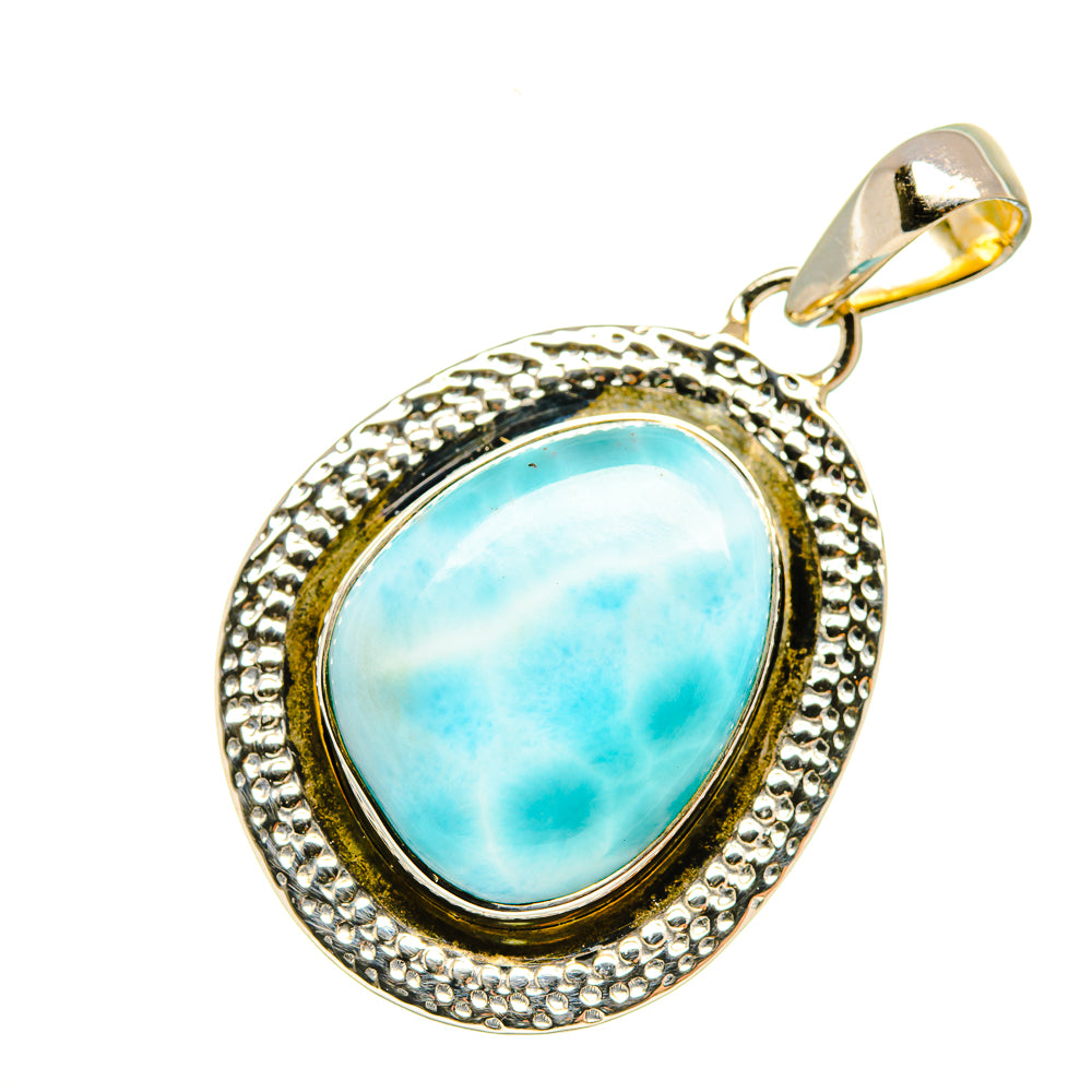 Larimar Pendants handcrafted by Anasilvercos - PD5984