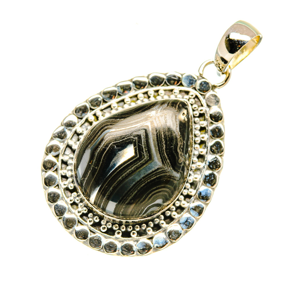 Psilomelane Pendants handcrafted by Anasilvercos - PD5991