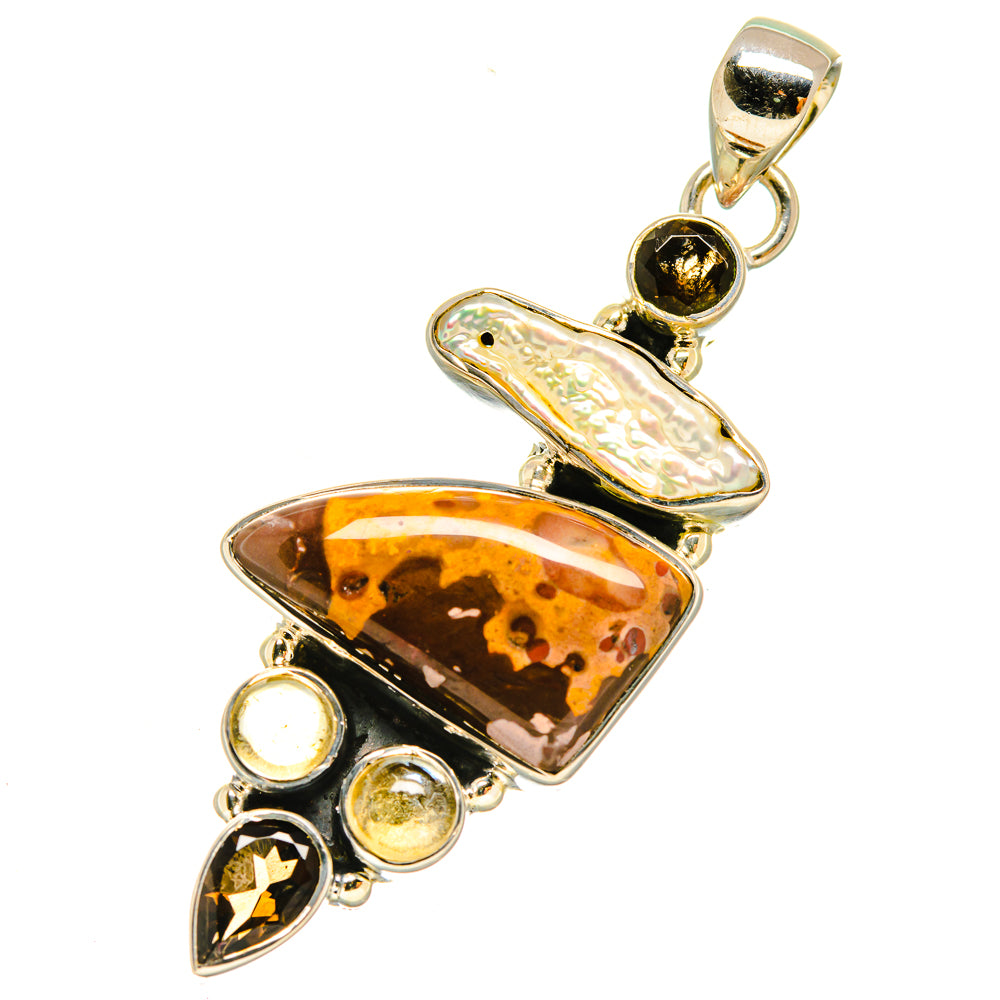 Picture Jasper Pendants handcrafted by Anasilvercos - PD5994