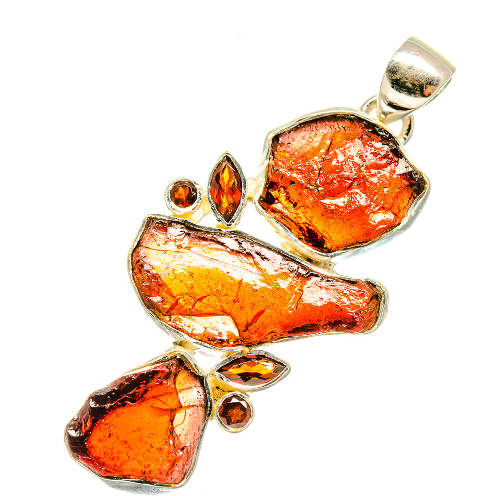 Garnet Pendants handcrafted by Anasilvercos - PD6001