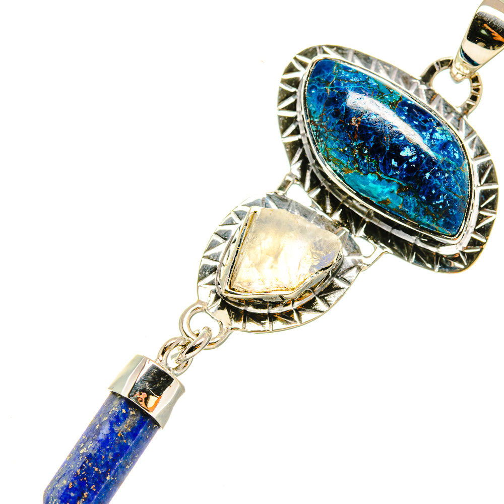 Shattuckite Pendants handcrafted by Anasilvercos - PD6002