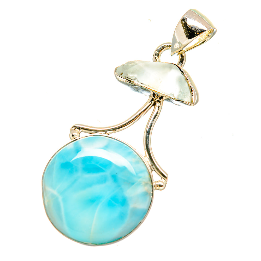 Larimar Pendants handcrafted by Anasilvercos - PD6015