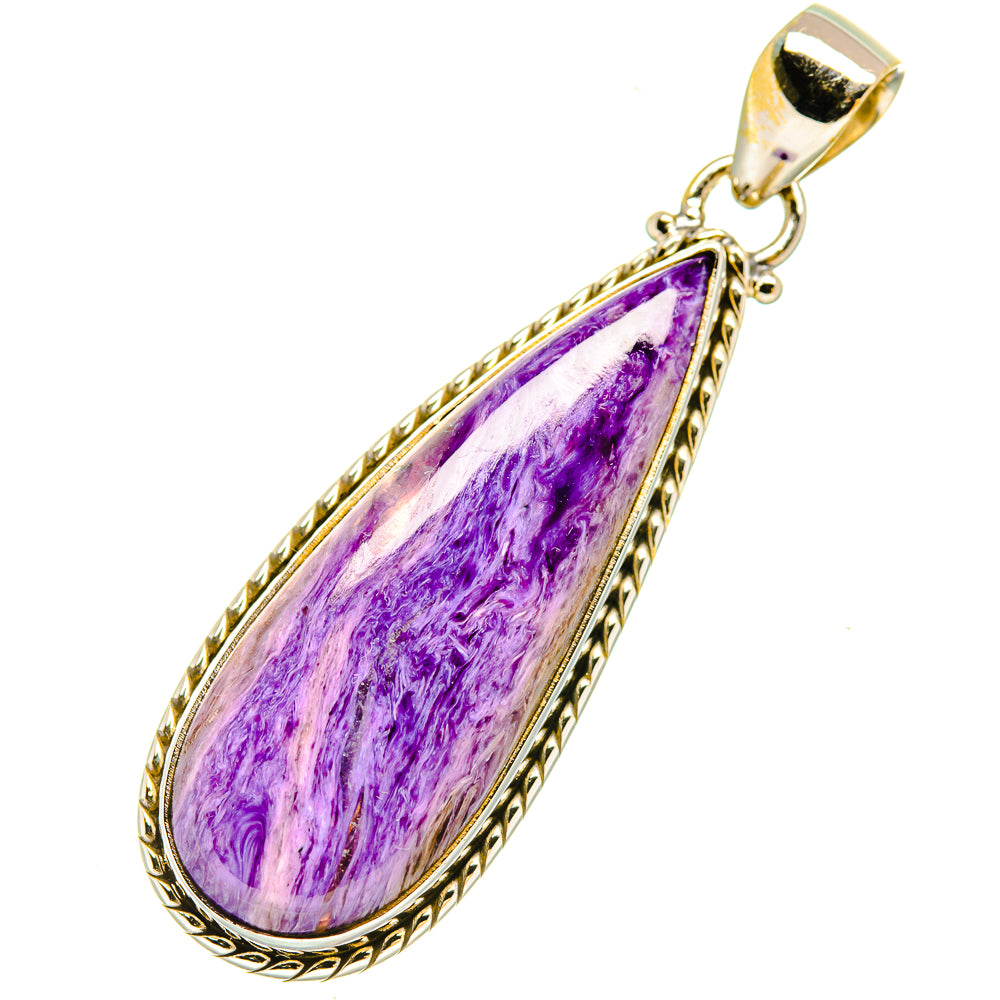 Charoite Pendants handcrafted by Anasilvercos - PD6017