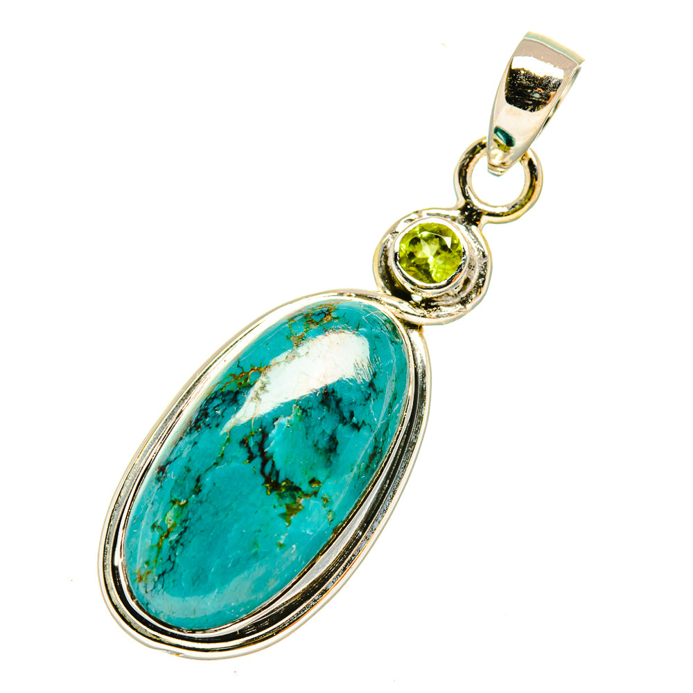 Chrysocolla Pendants handcrafted by Anasilvercos - PD6020