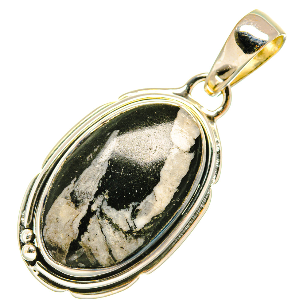 Pinolith Jasper Pendants handcrafted by Anasilvercos - PD6021 - Photo 2