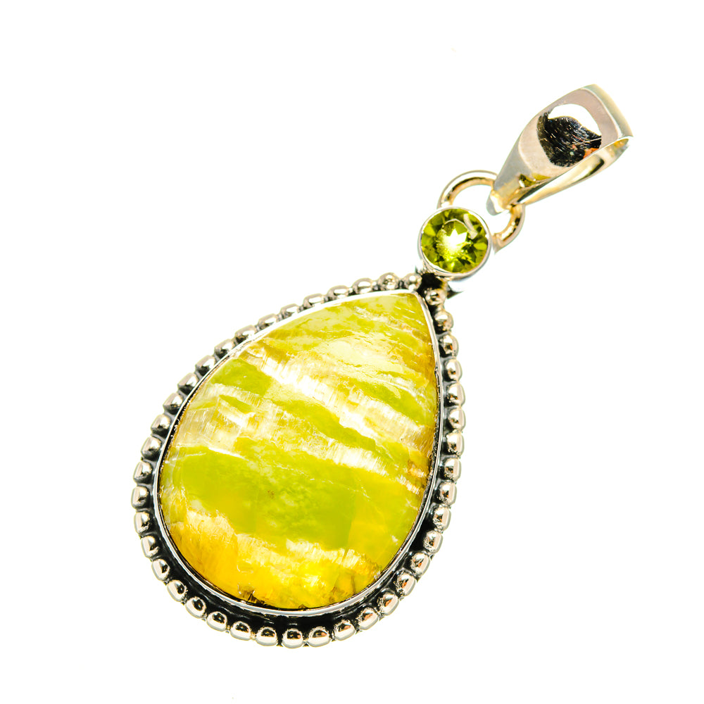 Rainforest Opal Pendants handcrafted by Anasilvercos - PD6024