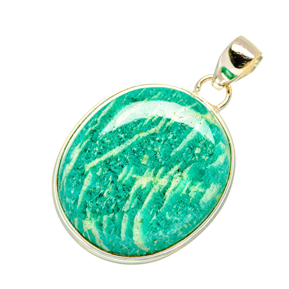 Amazonite Pendants handcrafted by Anasilvercos - PD6025